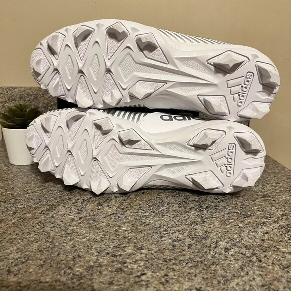 Adidas Freak MD 20 Size 12 Football Cleats White Silver‎ FW3576 - Picture 6 of 7